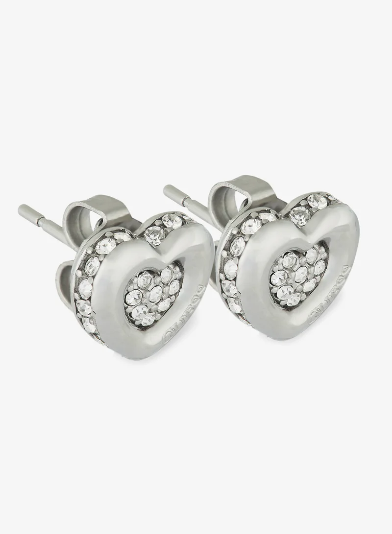 GUESS L.O.V.E. Non-Logo Earrings