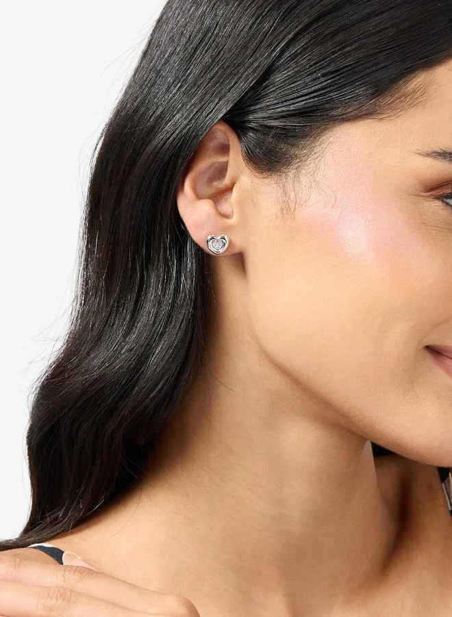 GUESS L.O.V.E. Non-Logo Earrings