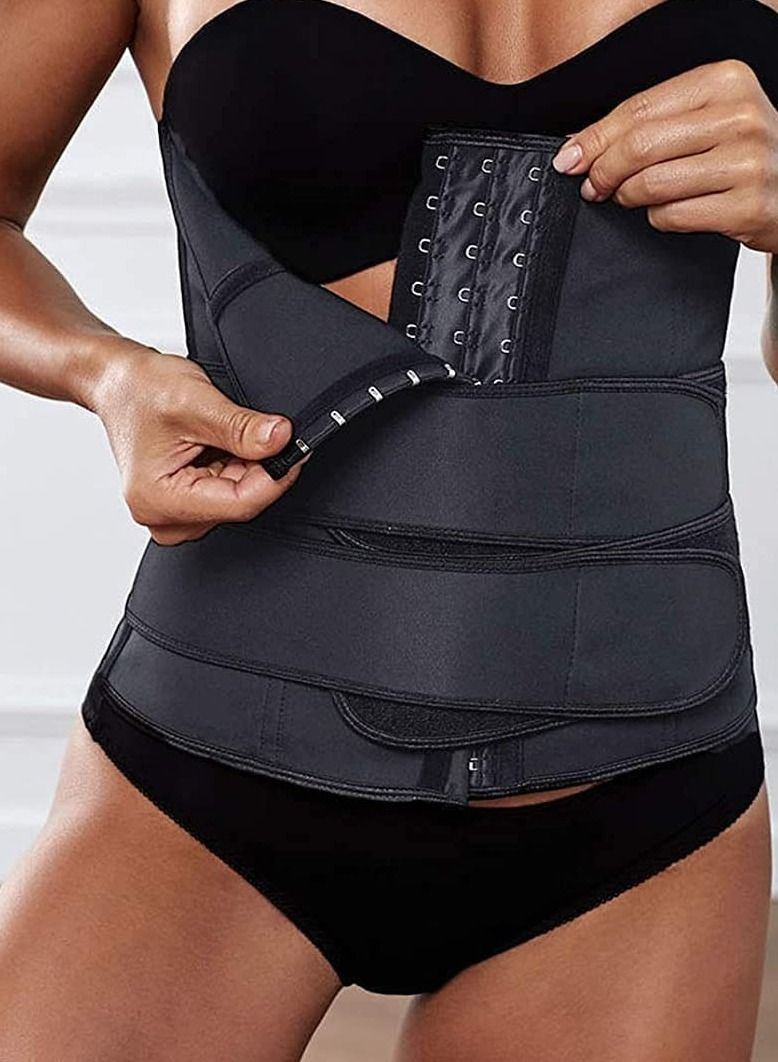 Excefore Corsets Waist Trainer, Women Waist Trainer Eraser Belt Tummy Control Waist Trimmer Slimming Belly Band Shaper - Image 1