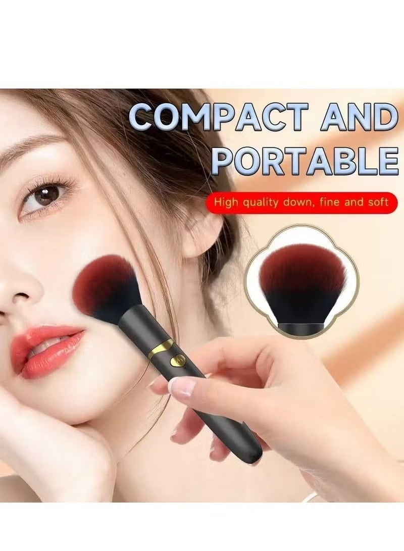 Portable, Quiet, Comfortable Electric Handheld Makeup Brush For Women - Image 1
