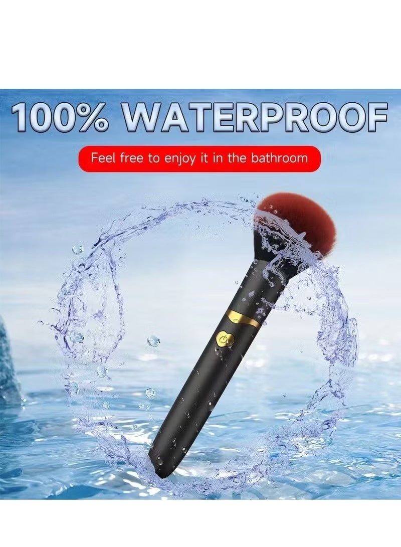 Portable, Quiet, Comfortable Electric Handheld Makeup Brush For Women - Image 3