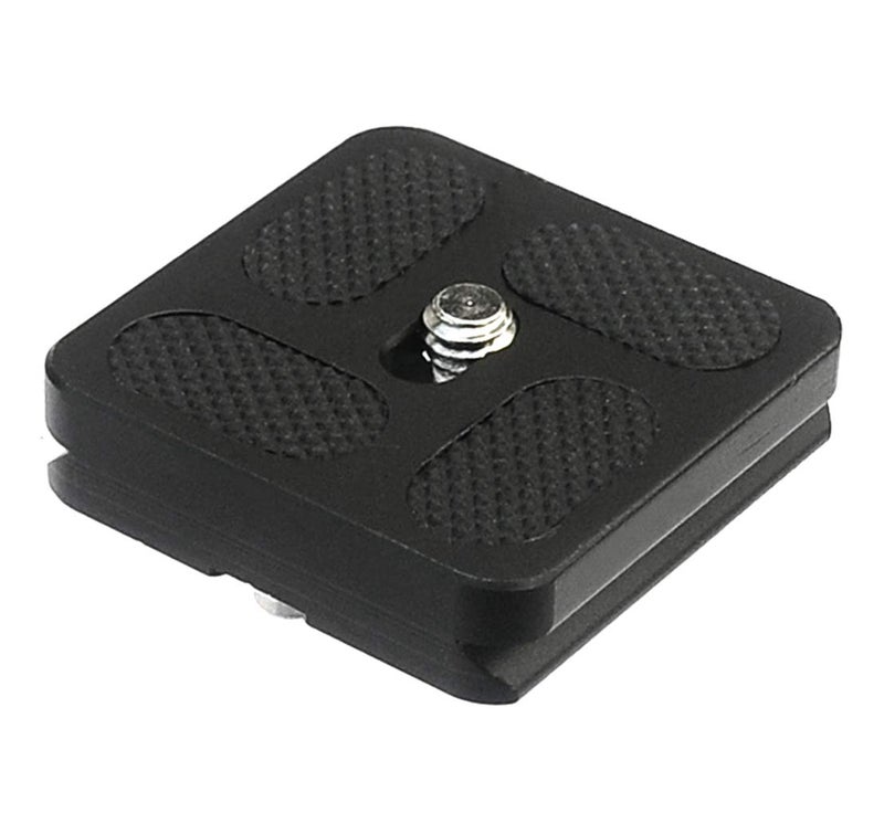 Fotasy 40mm Arca Swiss Plate, 40 mm QR Plate, Quick Release Plate, Small Arca Plate, Tiny Quick Release Plate fits Arca-Swiss Standard Clamp for Mirrorless Camera DSLR Lens Tripod Ballhead - Image 1