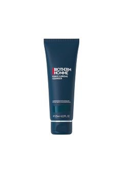 Biotherm Homme Force Supreme Cleanser, Smoothing & Exfoliating Face Cleanser for Men with Blue Algae, Cedar Bud Extract & Exfoliating Micro-Particles, for Soft and Comfortable Skin, 4.2 Fl. Oz.