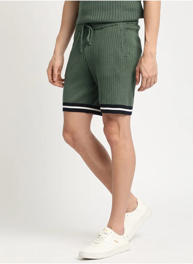 THE BEAR HOUSE The Bear House Cotton Shorts for Men – Soft, Comfortable, and Stylish Casual Wear with Adjustable Waistband and Practical Pockets for All-Day Comfort and Versatile Styling
