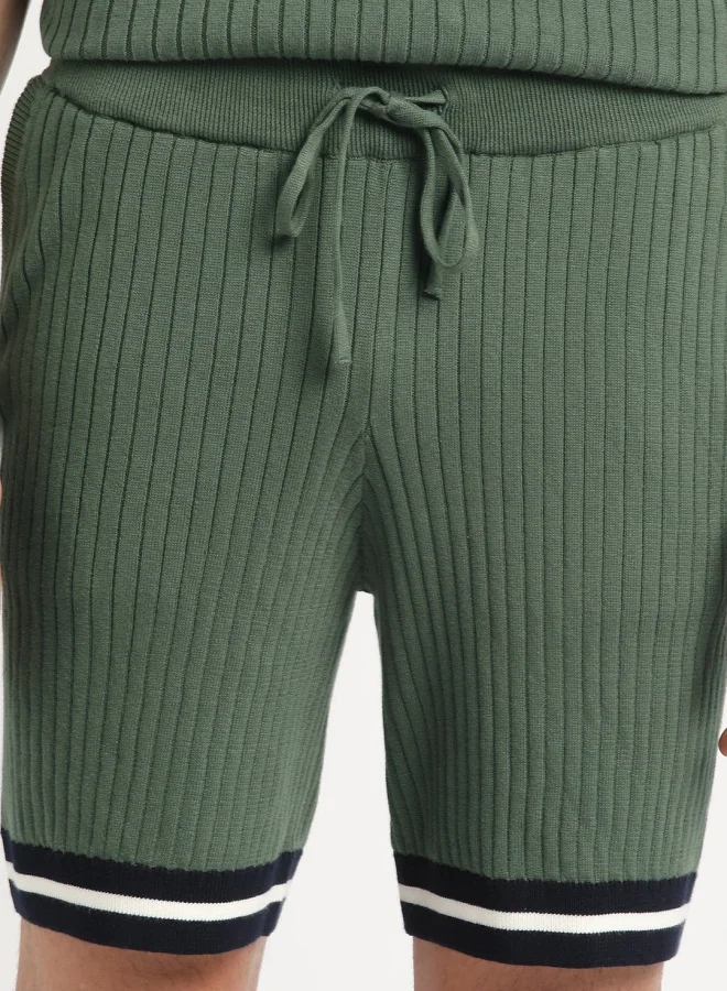 THE BEAR HOUSE The Bear House Cotton Shorts for Men – Soft, Comfortable, and Stylish Casual Wear with Adjustable Waistband and Practical Pockets for All-Day Comfort and Versatile Styling