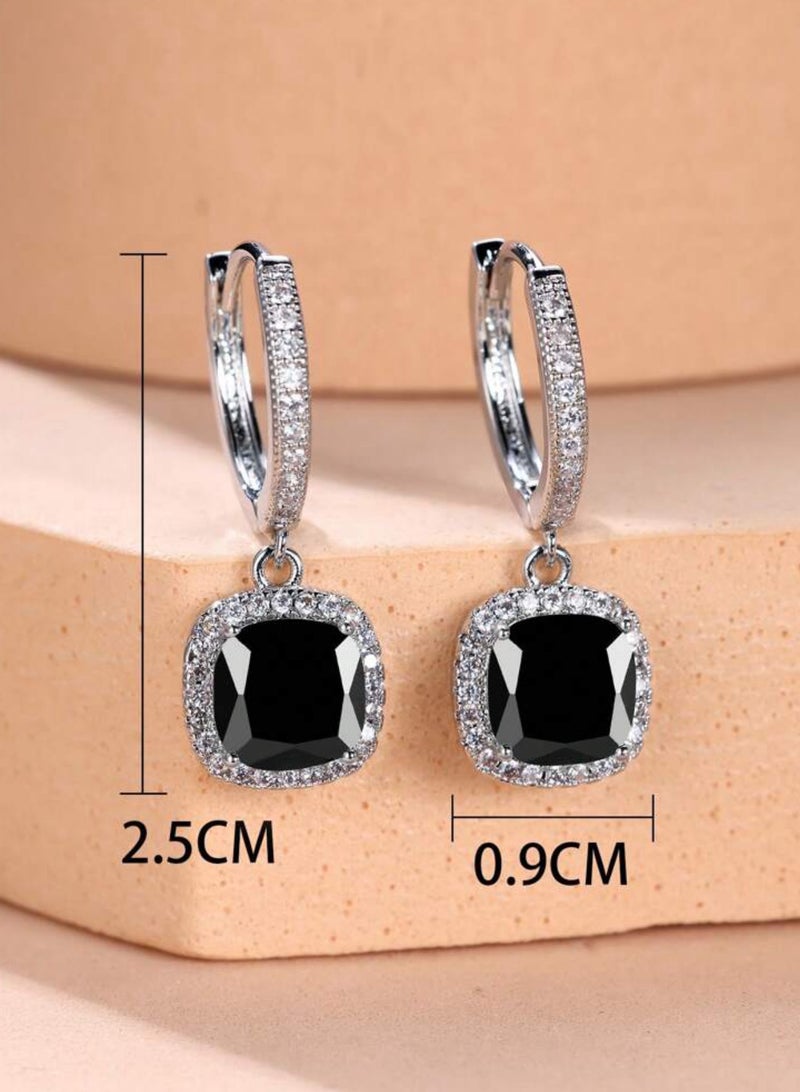Equal Elegant & High Quality Earrings For Women Inlaid With Zirconia - Image 5