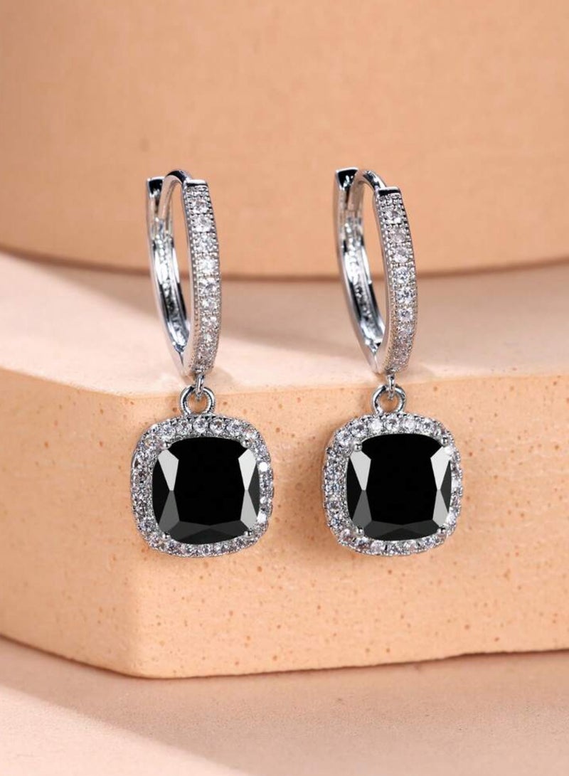Equal Elegant & High Quality Earrings For Women Inlaid With Zirconia - Image 2