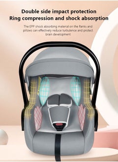 Gonice Carrier Portable Baby Car Seat with Full Body Support Cushion  - Image 2