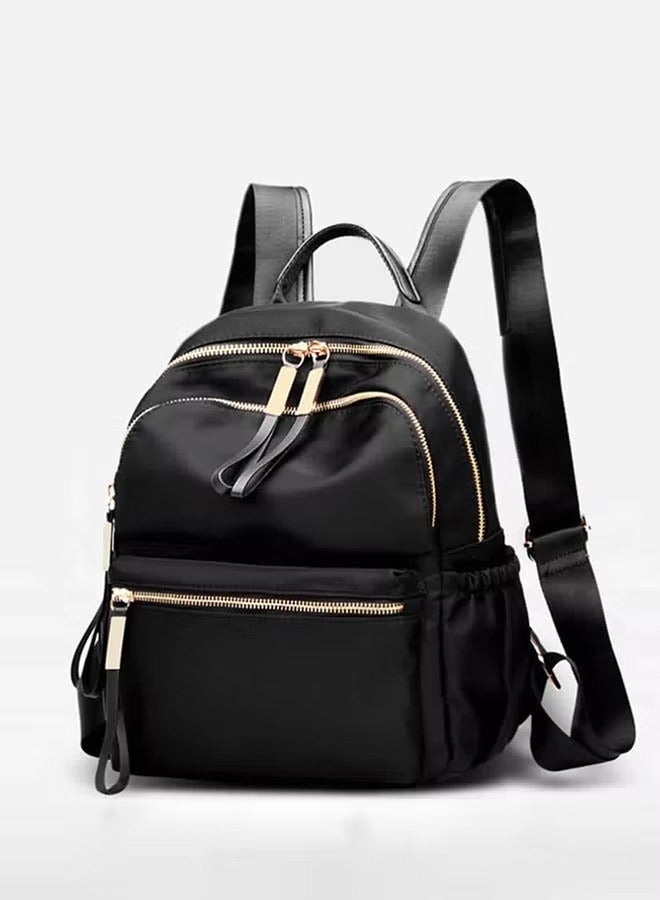 Goolsky Women Backpack Purse Waterproof Nylon Anti-theft Rucksack Lightweight Shoulder Bag - Image 1