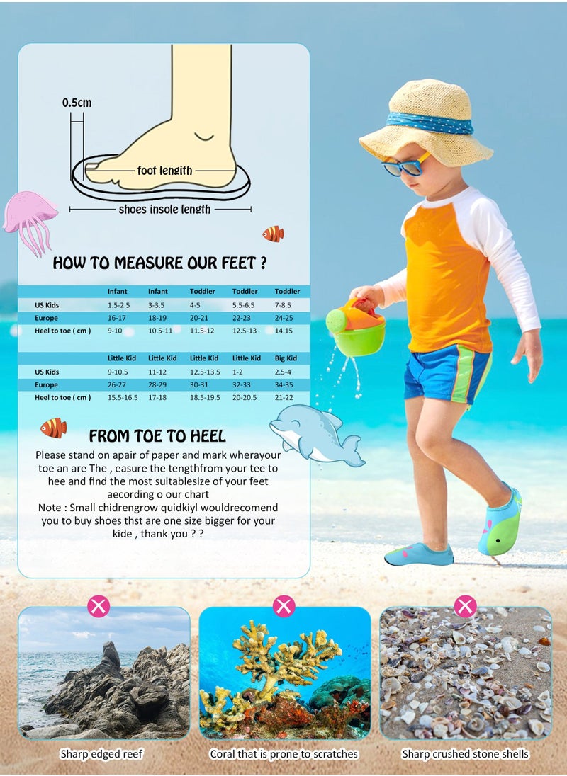 HomarKet - Beach Water Shoes Barefoot Yoga Socks Quick Dry Surf Swim Shoes for Women Men - Image 1