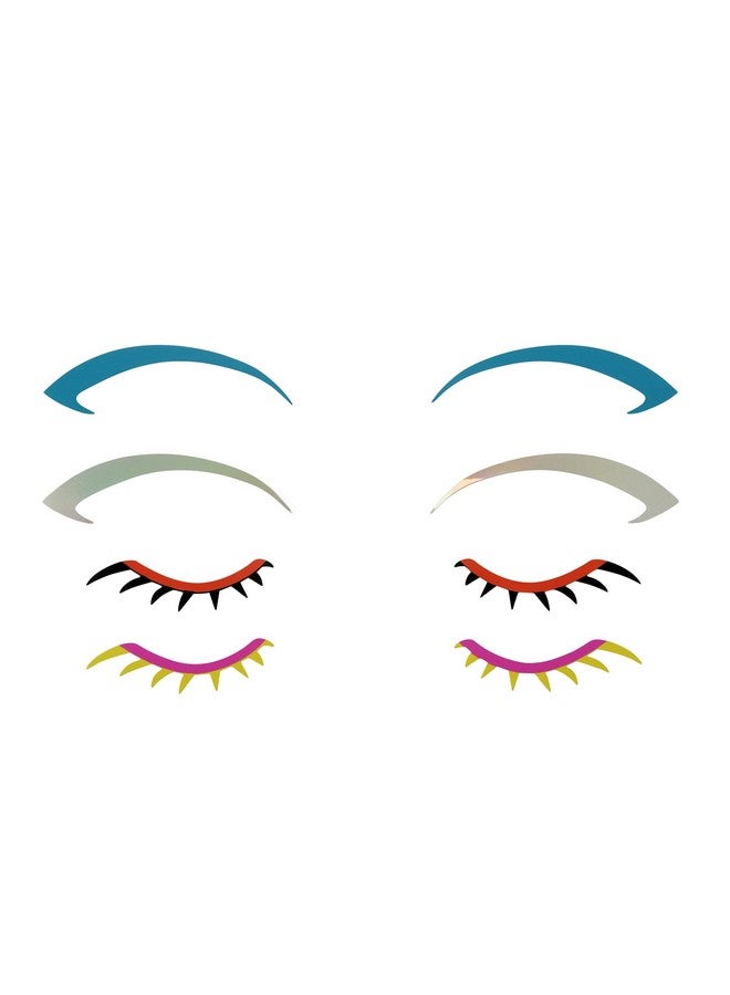 Eyeliner Sticker For Eyes Versatile And Longlasting Selfadhesive Wing Eyeliner Stamp Eye Makeup Strip Tape Kit 4 Pairs Spring Chella