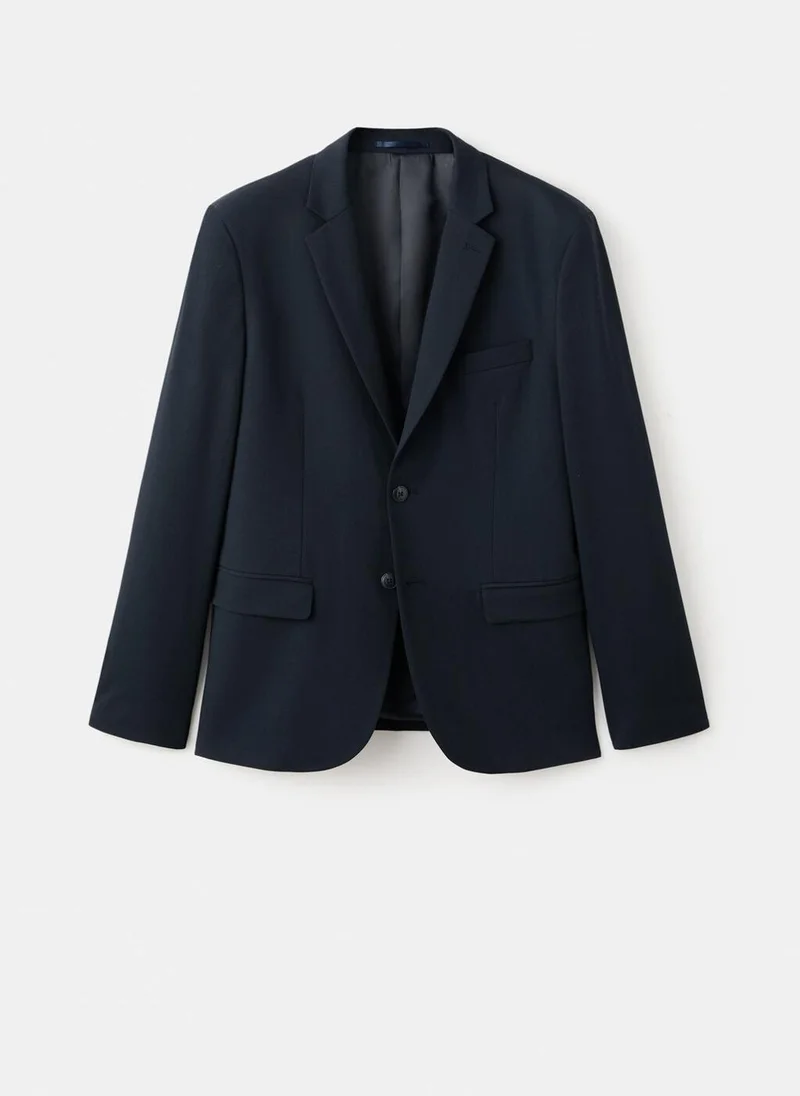 Mango Man  Super slim-fit suit jacket in stretch fabric for Men | Best Price UAE