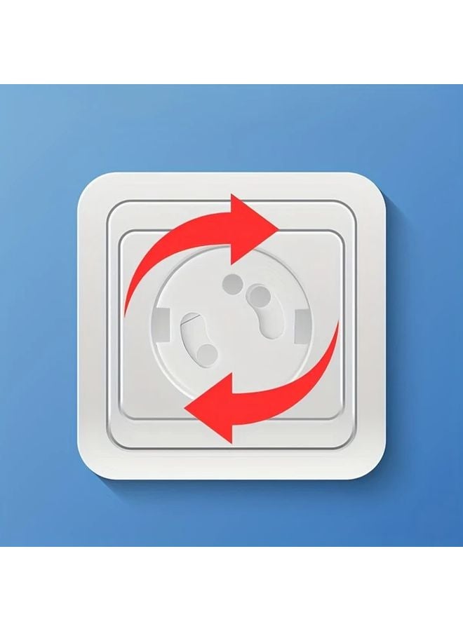 European Standard Safety Socket Covers 5pcs Automatic Recovery Outlet Plug Protector - Image 5