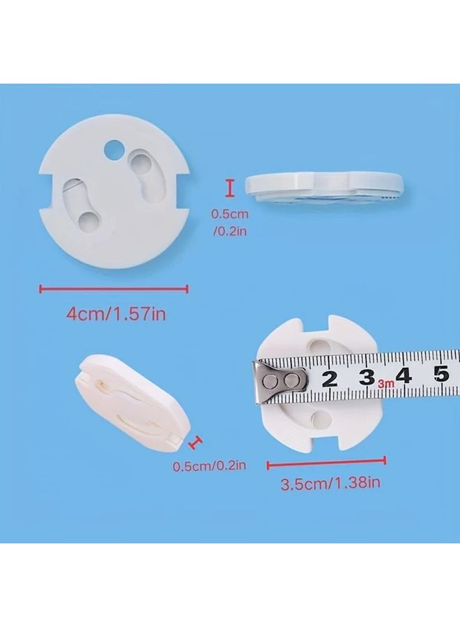 European Standard Safety Socket Covers 5pcs Automatic Recovery Outlet Plug Protector - Image 4