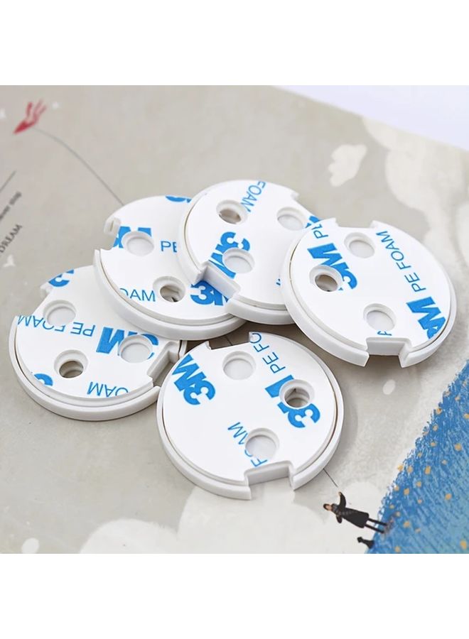European Standard Safety Socket Covers 5pcs Automatic Recovery Outlet Plug Protector - Image 3