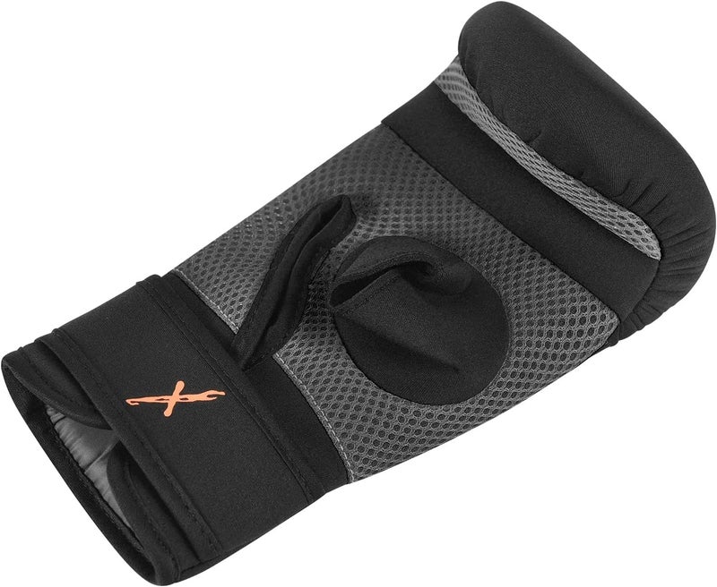 MaxxMMA Neoprene Washable Heavy Bag Gloves - Boxing Punching Training (Black, L/XL) - Image 5