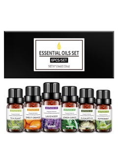 Generic Aromatherapy Fragrance Oil Set, Humidifier Essential Oil For Diffusers For Home 6*10mL  - Image 1