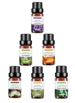 Generic Aromatherapy Fragrance Oil Set, Humidifier Essential Oil For Diffusers For Home 6*10mL  - Image 5