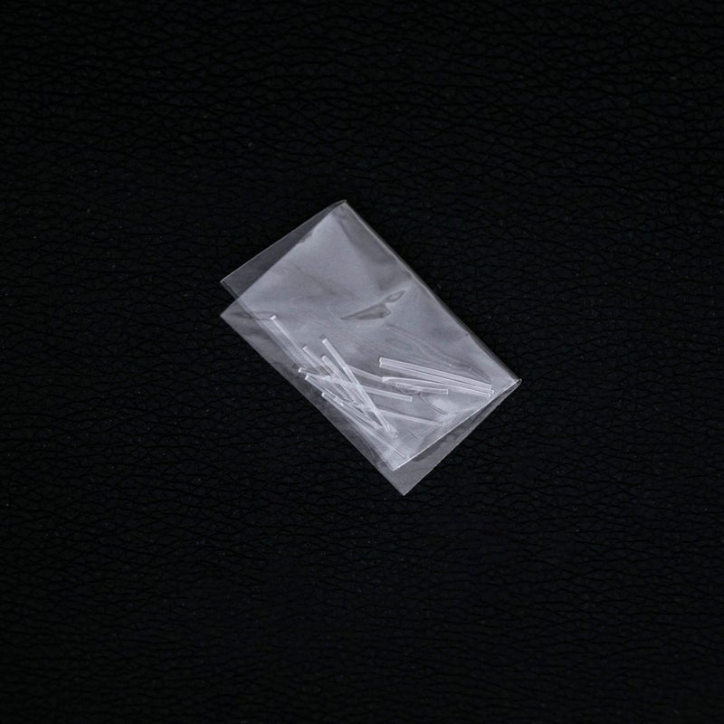 Minimalist Hypoallergenic Ear Studs for Men and Women White