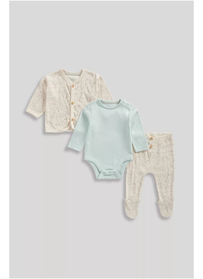 mothercare My First 3-Piece Outfit Set  - Image 1