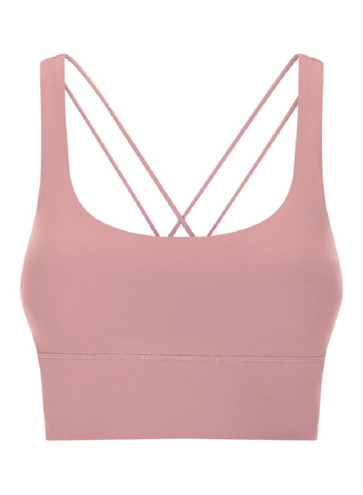 Loquat Yoga Sports Bra Double Shoulder Straps  - Image 1