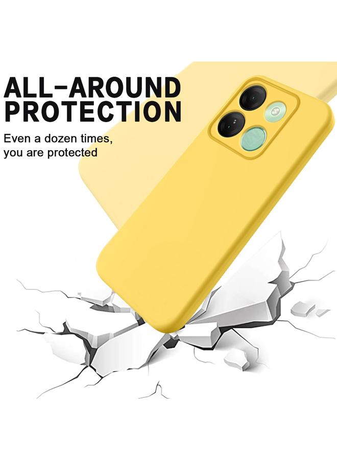 اس-توب جراب لهاتف Infinix Smart 7 HD مصنوع من السيليكون السائل المقاوم للصدمات بلون نقي - Image 5