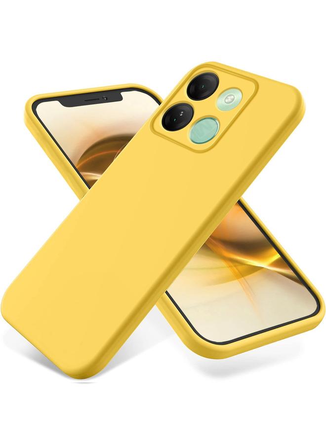 اس-توب جراب لهاتف Infinix Smart 7 HD مصنوع من السيليكون السائل المقاوم للصدمات بلون نقي - Image 1