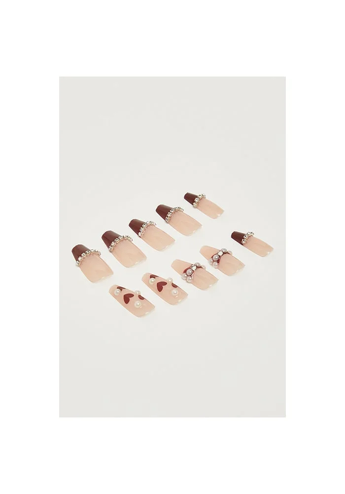 أر أند بي Wearable Stick-On Nails Set
