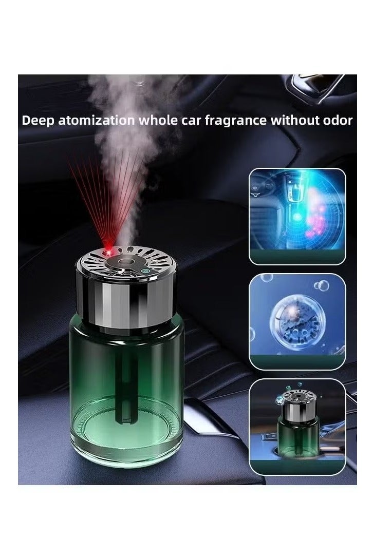 UMIXPRO New Arrival 2024 Car Fragrance Intelligent Car Air Freshener with LED Light Long Lasting 150ml Vehicle Perfume Spray Stylish Dashboard Car Scent Diffuser for Pleasant Driving Experience & Odor Elimination - Image 3