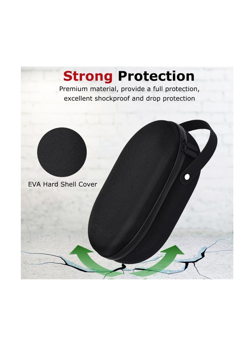 SYOSI - Hard Carrying Case for Apple Vision Pro, Hard Storage Bag, Multiple Compartments for Apple Vision Pro, Handheld Travel Case Portable Bag, Compatible with Battery & Charger Accessories - Image 1