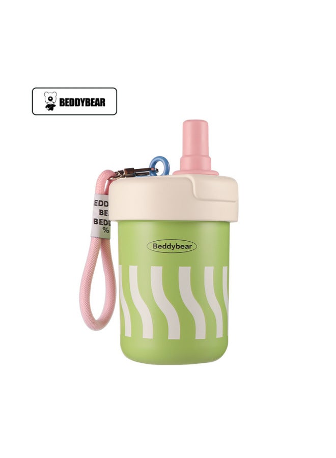Cup Bear Fruit Extract Thermos Cup With Tea Break Suction Tube Cup Tea Separation Portable Cup Girls Coffee Tea Cup