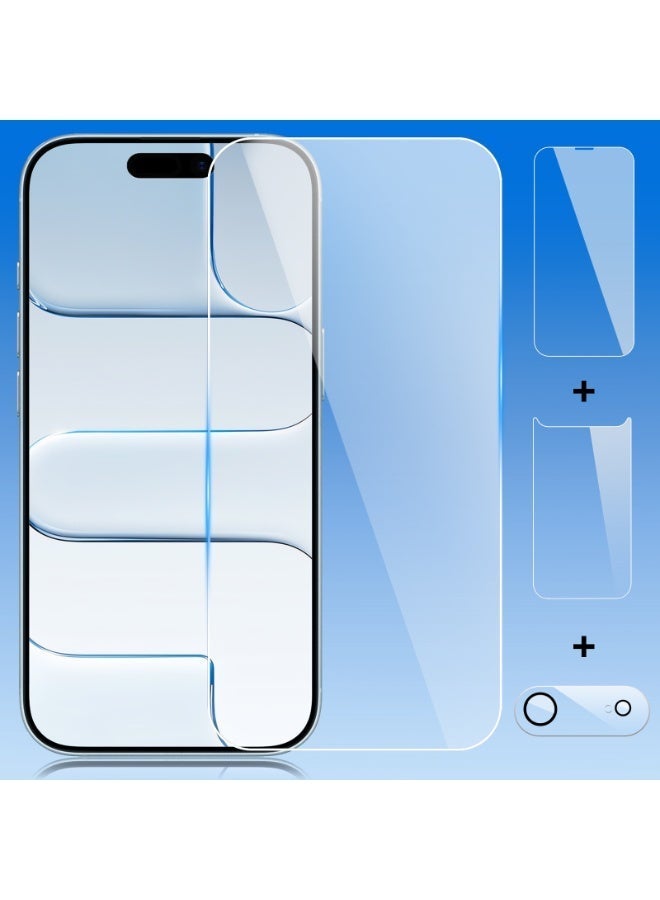 [3 Pack] Screen Protector for iPhone Air, iPhone Air Front and Back Screen Protector,Camera Protector Anti-Fingerprint for iPhone Air (6.5 inch) - Image 1