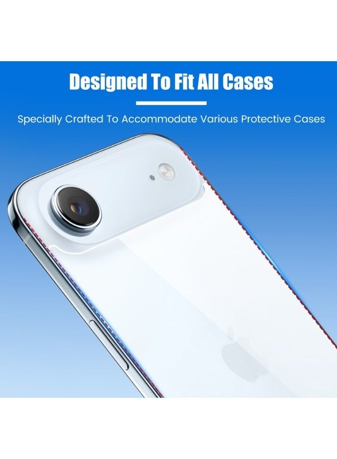 [3 Pack] Screen Protector for iPhone Air, iPhone Air Front and Back Screen Protector,Camera Protector Anti-Fingerprint for iPhone Air (6.5 inch) - Image 4