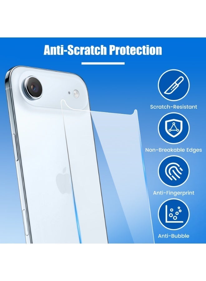 [3 Pack] Screen Protector for iPhone Air, iPhone Air Front and Back Screen Protector,Camera Protector Anti-Fingerprint for iPhone Air (6.5 inch) - Image 2