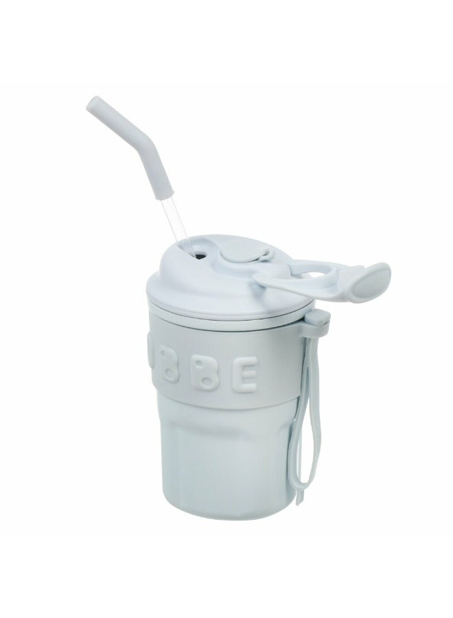 Happy Home Stainless Steel Insulated Coffee Mug  Prolonged Hours Hot & Cold  Anti-Slip Silicone Sleeve Spill Proof & Easy to Sip - 450 ml - Image 5