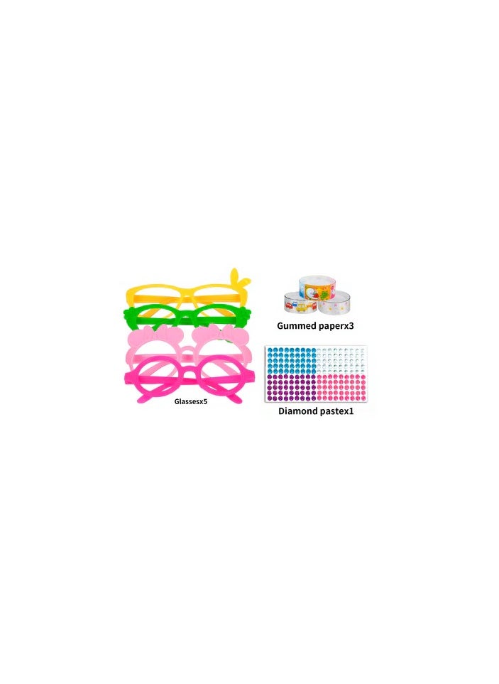 TOY GARDEN 3-in-1 Kids DIY Fashion Set Nail Art, Hair Styling & Accessories Creative Play Kit - Fun & Colorful DIY Creativity  - Image 3