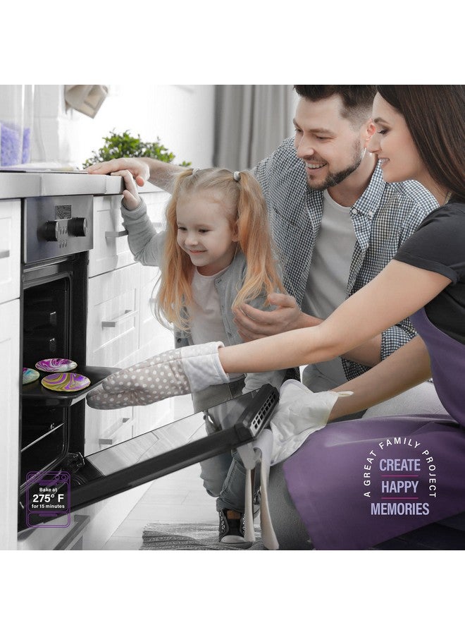 Dan&Darci Craft 'n Clay - Jewelry Dish Making Kit for Kids Ages 8-14 Year Old - Best DIY Arts & Crafts Kits Gifts - Creative Toys for Preteen & Teenagers Art Projects - Girl Birthday Gift Ideas - Image 4