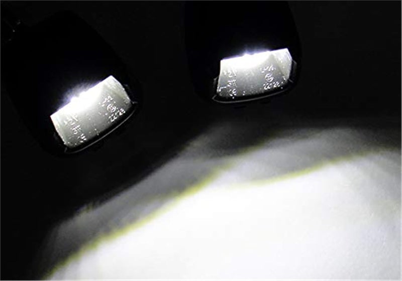 QASULER 2x LED License Plate Light for NP300 Navara D40 - Image 4