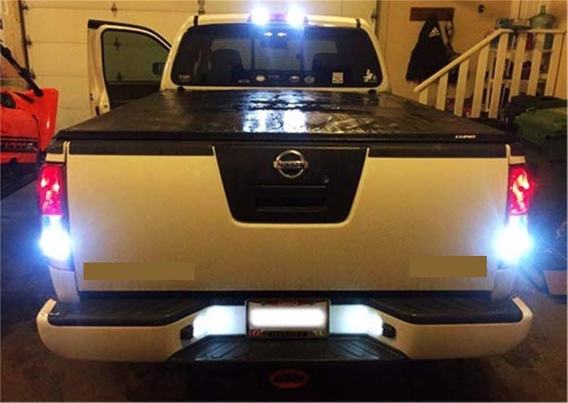 QASULER 2x LED License Plate Light for NP300 Navara D40 - Image 5