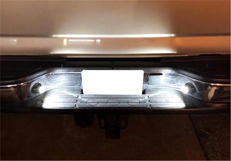 QASULER 2x LED License Plate Light for NP300 Navara D40 - Image 3