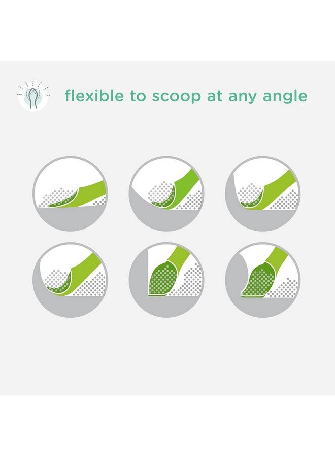 أولا بيبي ملعقة تدريب ناعمة من أولابابي مصنوعة من السيليكون بنسبة 100% لفطام الطفل التلقائي، عبوة من قطعتين (ليموني/مرجاني) - Image 2