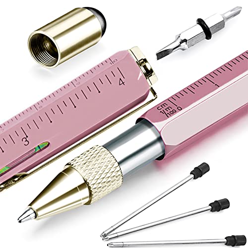 hongred Dad Gifts for Fathers Day, Hongred 6 in 1 Multitool Pen, Stocking Stuffers for Mens Gifts for Him Husband, Father's Day for dad, Birthday for Men, Tools Cool Gadgets,Office Gift - Image 1
