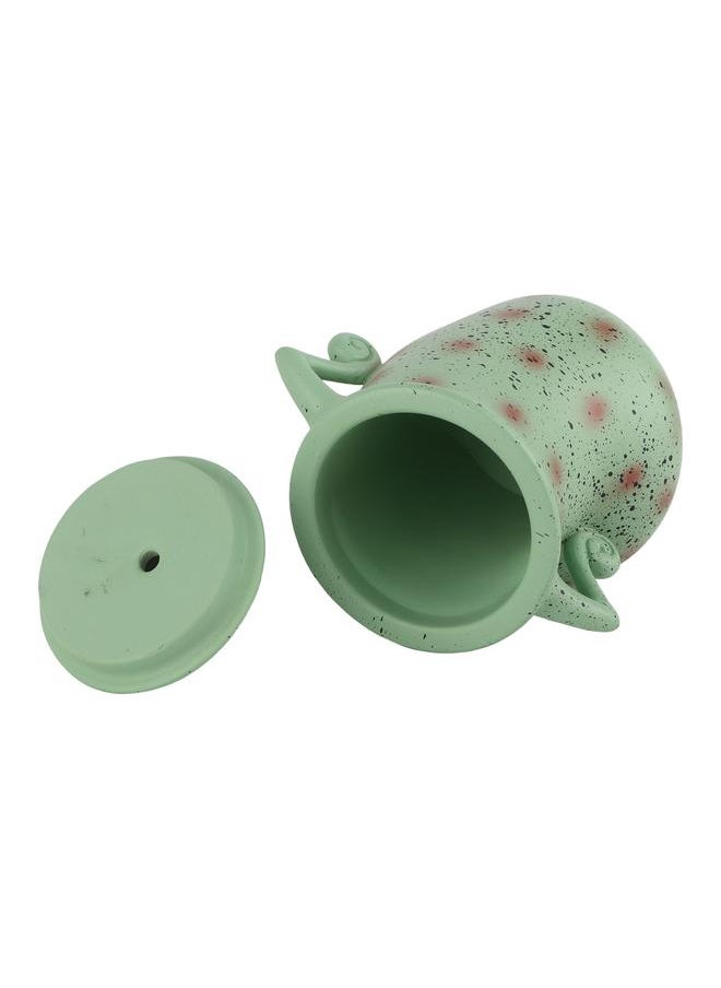 Thoraya Kitchen Canister Synthetic Resin Storage Jar Condiment Spice Seasoning Storage Container Akimbo Shape Green  - Image 5