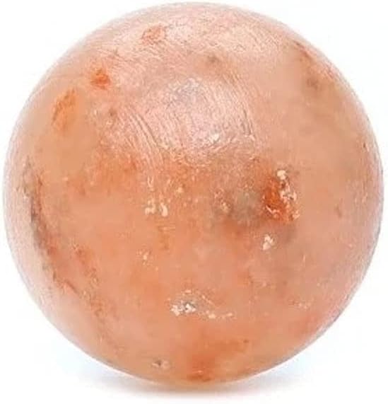 Pink Salt Crystal Accessories Pink Salt Crystal Bath Ball  Round Shape
