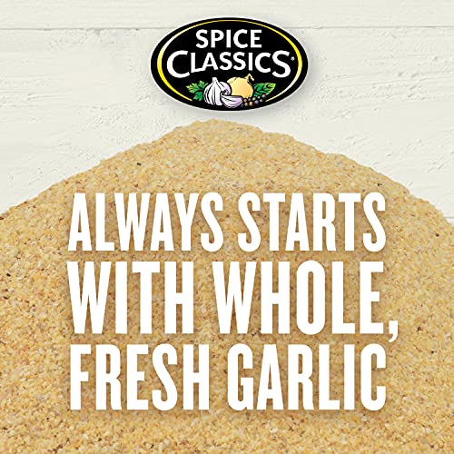 Spice Classics Granulated Garlic, 25 oz - One 25 Ounce Container of Garlic Powder Seasoning, Use on Vegetables, Meats, Rubs and Dressings for a Bold Flavor - Image 3