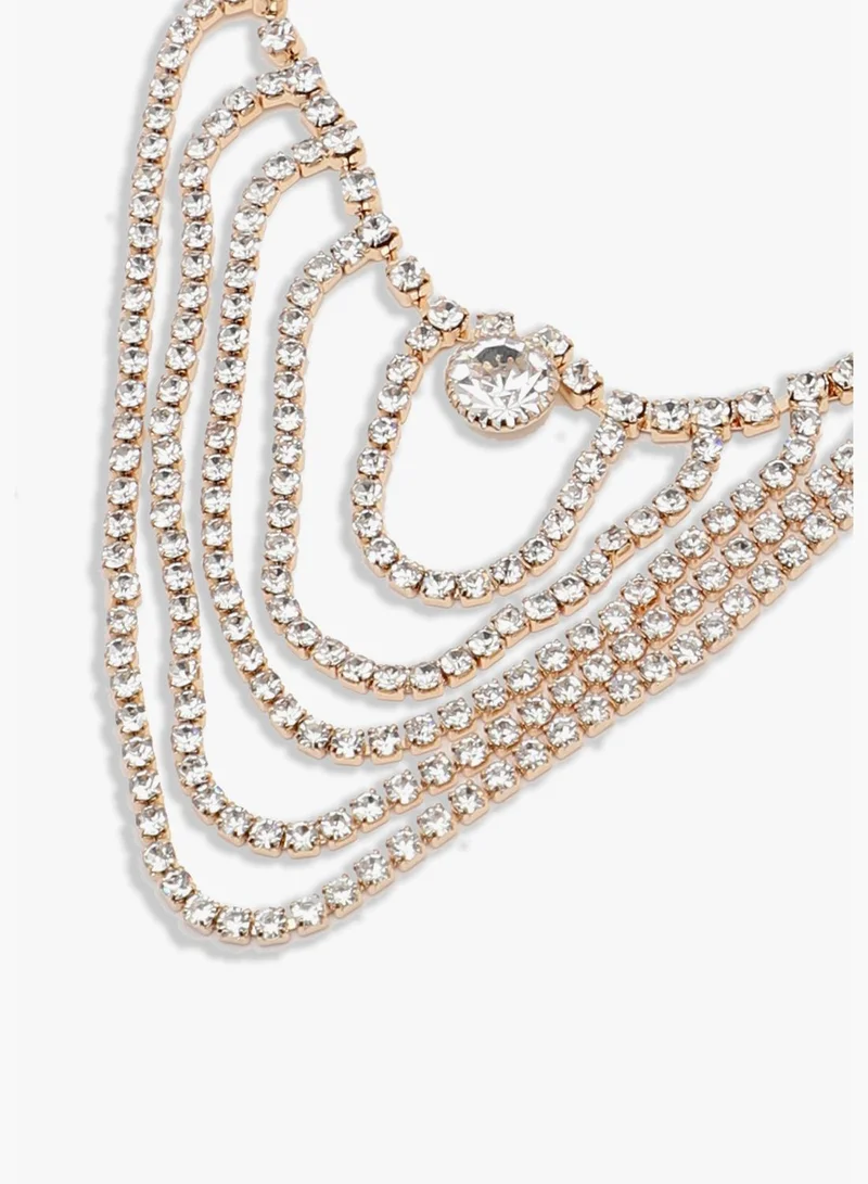 سوهي سوار مزينة مطلية بالذهب للحفلات للنساء