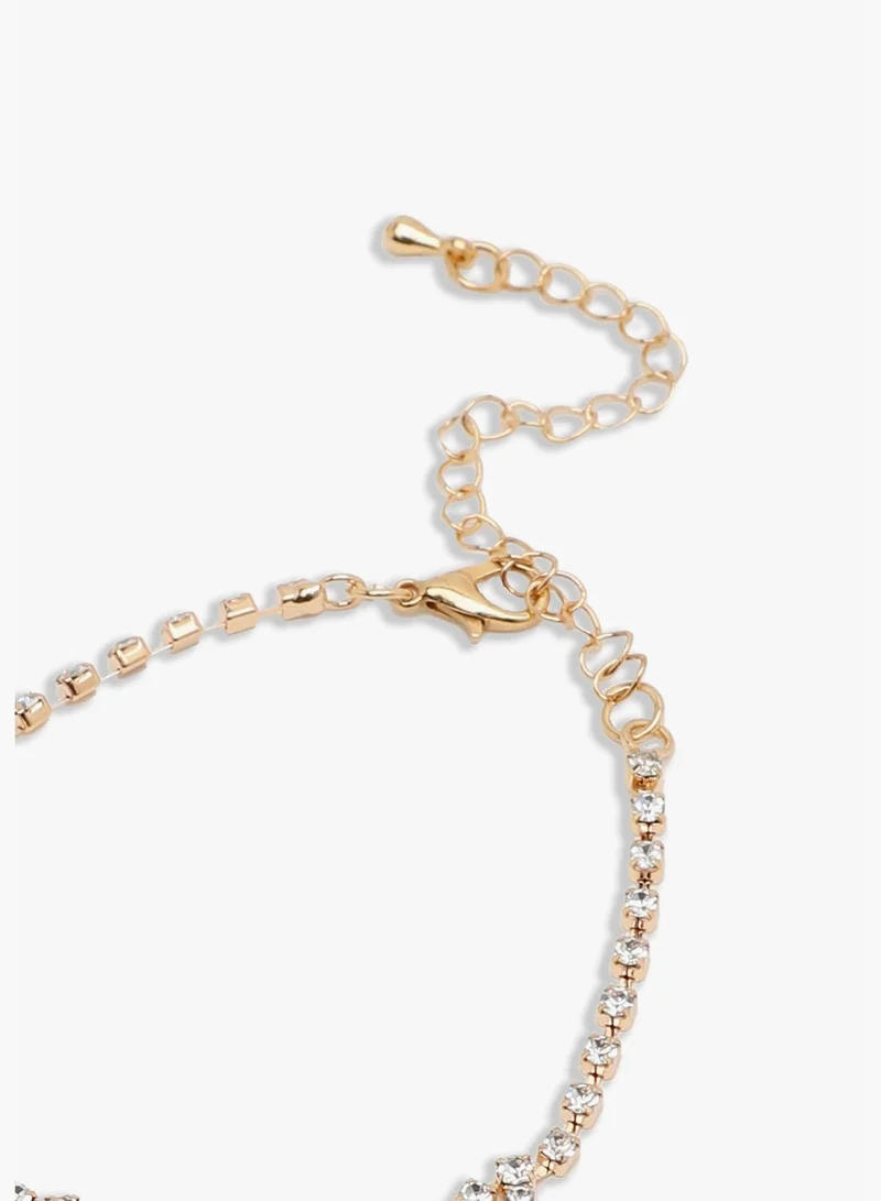 سوهي سوار مزينة مطلية بالذهب للحفلات للنساء