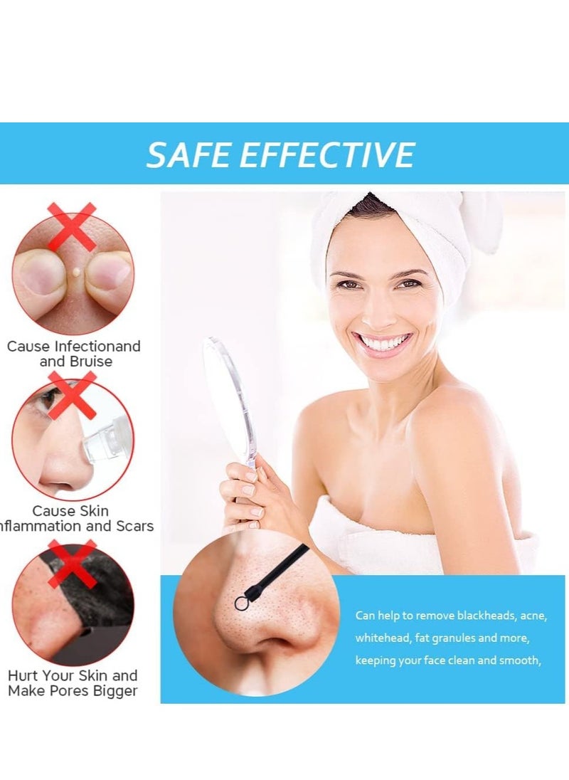SYOSI - Pimple Popper Tool Kit, 10 Pcs Blackhead Remover Zit Popper for Blemish, Teenitor Blackhead Extractor and Pimple Tool Safe Treatment Zit Popper Acne Kit Black Head Extractions Tool Comedone Extractor - Image 1