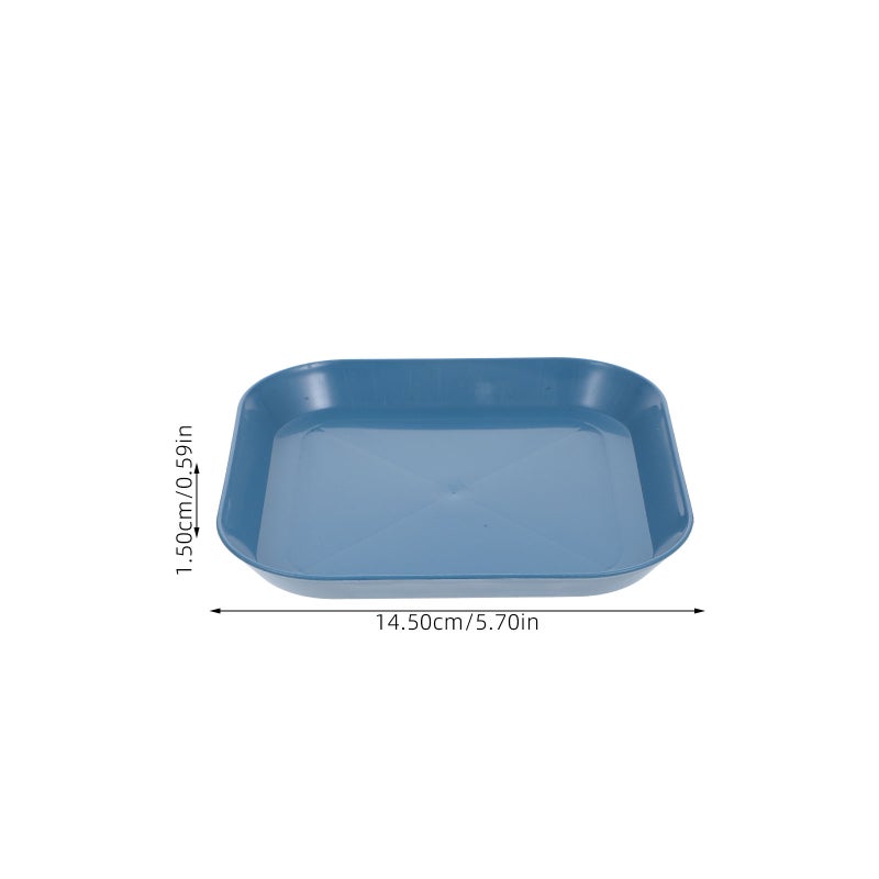 1 set of Cat Bowl Feeding Bowl Cat Plate Small Pet Feeding Bowl Cat Flat Feeding Dish Shallow Feeding Bowl for Cats Flat Feeding Bowl - Image 4
