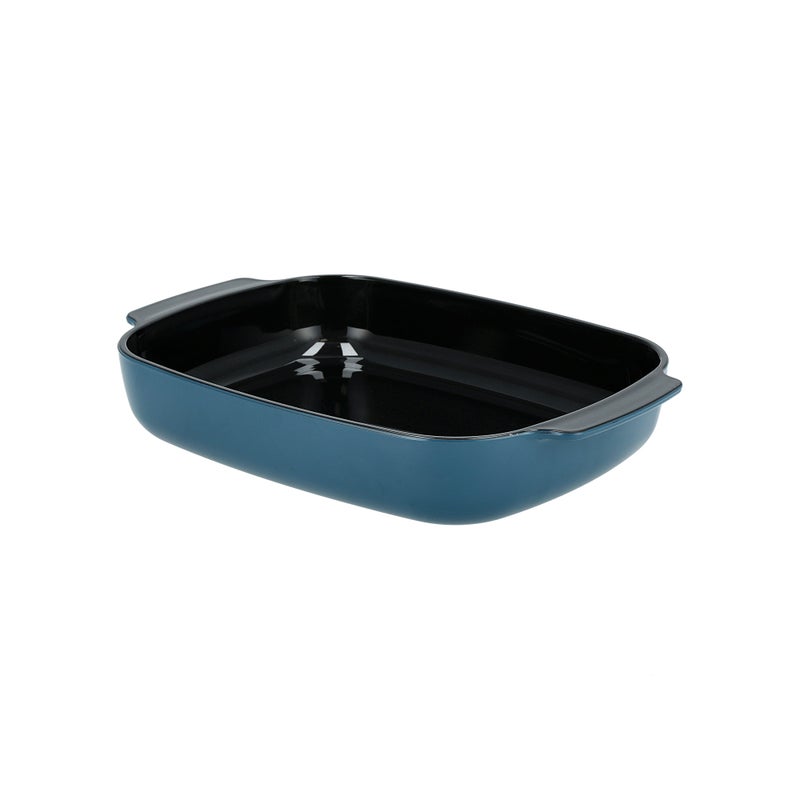 ألبرتو البرتو صحن فرن زجاج أزرق 3.8 لتر - Image 3